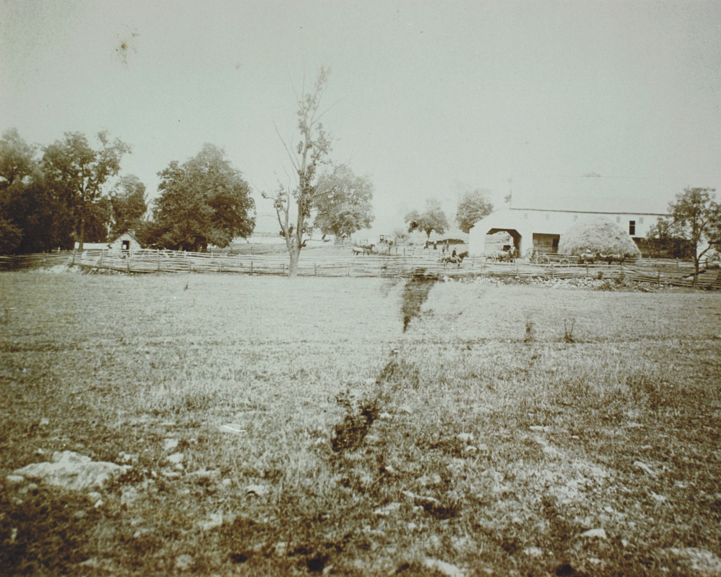 Farm barn, late 1800s